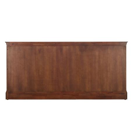 72" Claudia Double Vanity - Antique Coffee - Vanity Cabinet Only