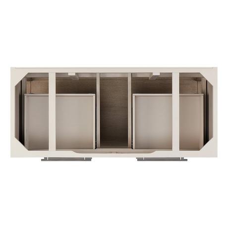 48" Robertson Console Vanity with Rectangular Undermount Sink - Brushed White