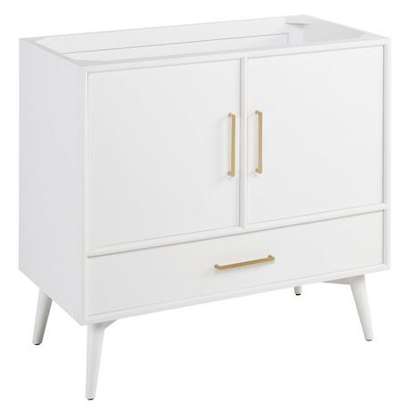 36" Novak Vanity with Undermount Sink - Bright White