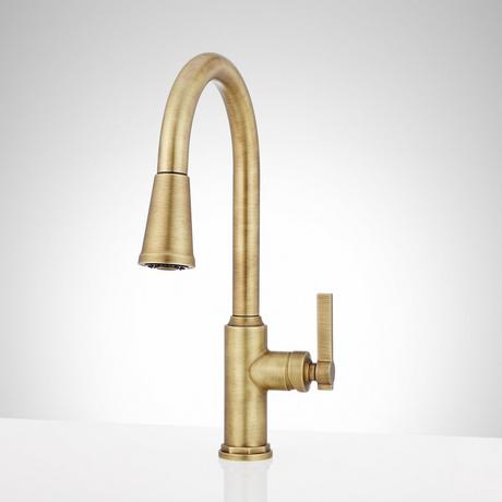 Greyfield Single-Hole Pull-Down Kitchen Faucet