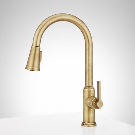 Greyfield Single-Hole Pull-Down Kitchen Faucet