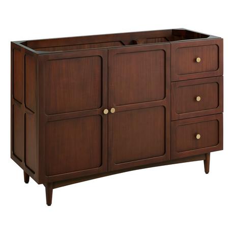 48" Delavan Vanity - Cold Brew - Vanity Cabinet Only