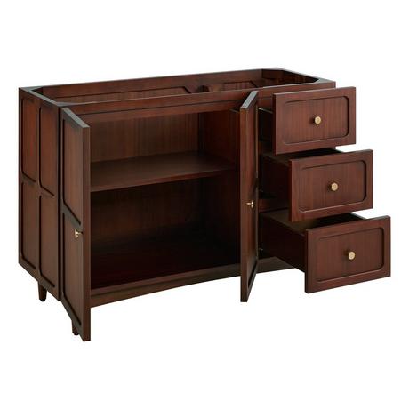 48" Delavan Vanity - Cold Brew - Vanity Cabinet Only