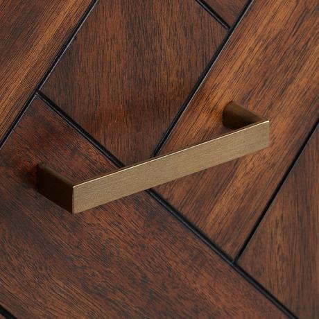 24" Patzi Wall-Mount Vanity with Rectangular Undermount Sink - Chocolate Bark Brown