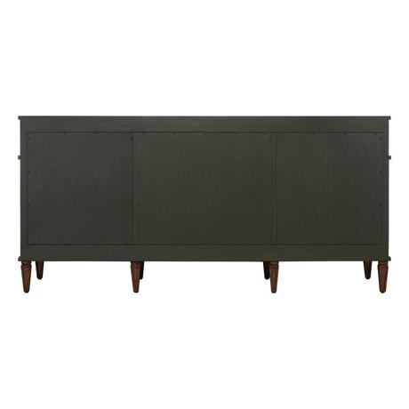 72" Elmdale Vanity - Dark Olive Green - Vanity Cabinet Only