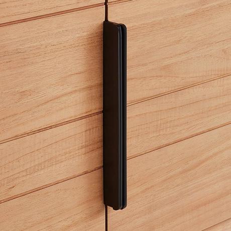 24" Aliso Narrow Wall-Mount Vanity with Rect Undermount - Outlets - Natural Teak