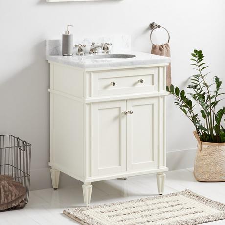 24" Elmdale Vanity for Undermount Sink - White