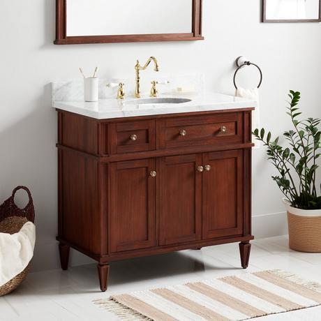 36" Elmdale Vanity for Undermount Sink - Antique Brown