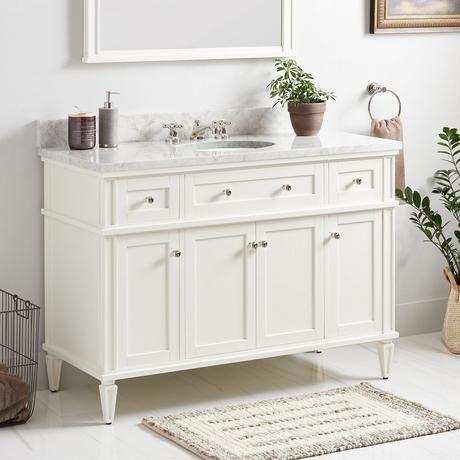 48" Elmdale Vanity for Undermount Sink - White