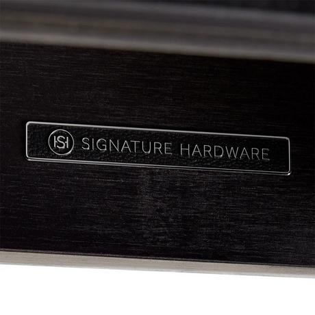 18" Nadiya Bamboo Wall-Mount Vessel Sink Vanity - Mocha Brown